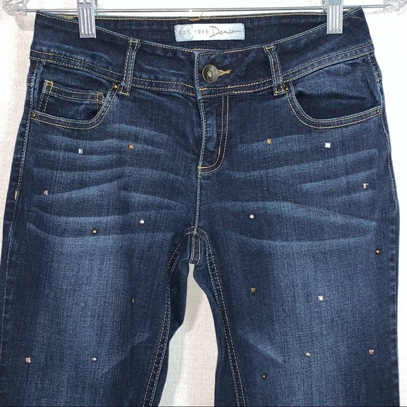 Est. 1946 | Women's Size 4 | Silver/Gold Embellishments Denim Jeans - Picture 1 of 9